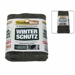 Winterschutzmatte Grau, Faserlänge: Ø45 Mm, 100 % Schafwolle