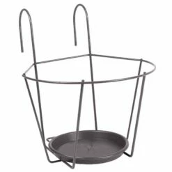 Haken-Blumentopfhalter Metall, Zum Einhängen, Metall, Einfache Nutzung