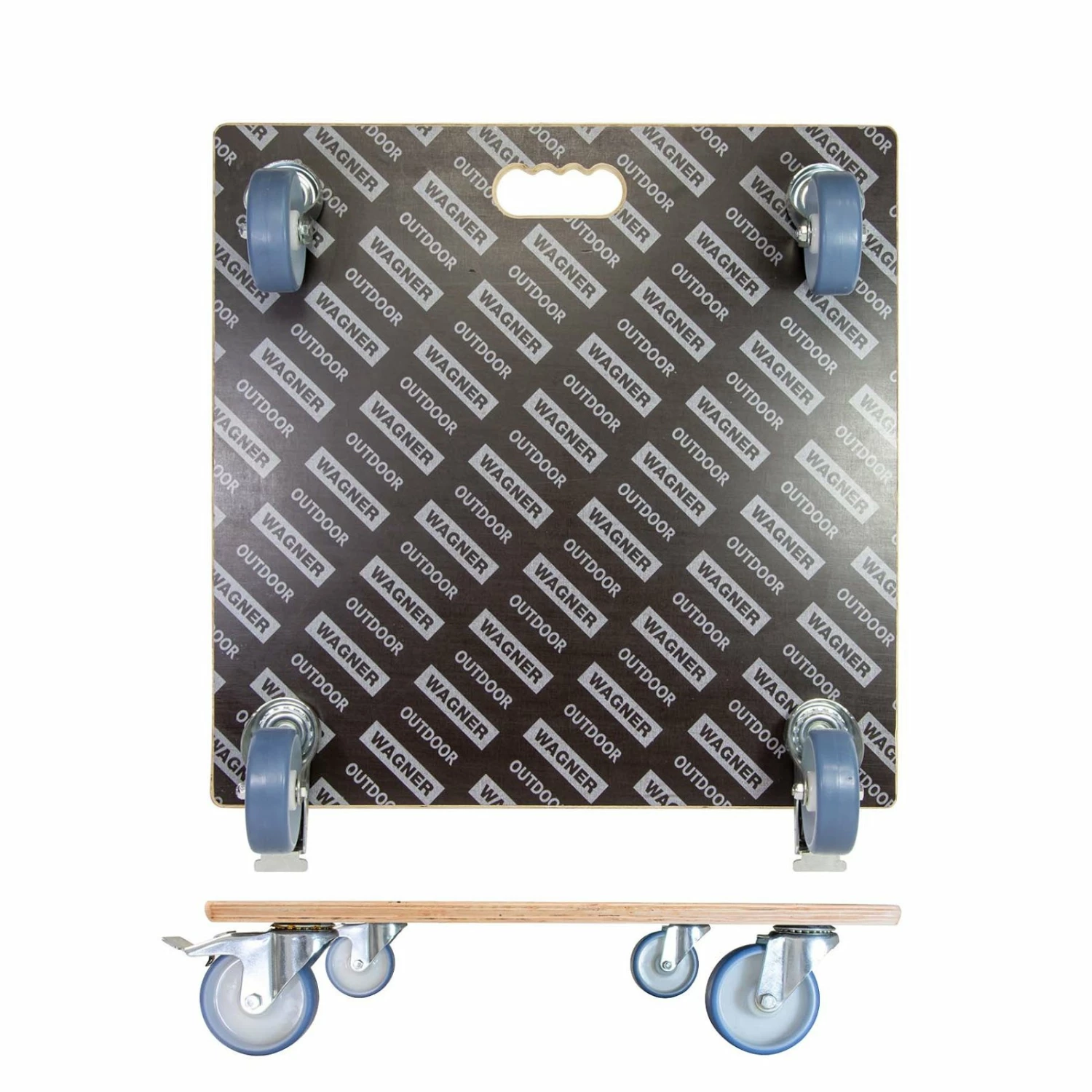 Multi Roller Maxi GRIP, 300 Kg Tragkraft, Holz, Ca. 58 X 58 X 15 Cm – Bild 4