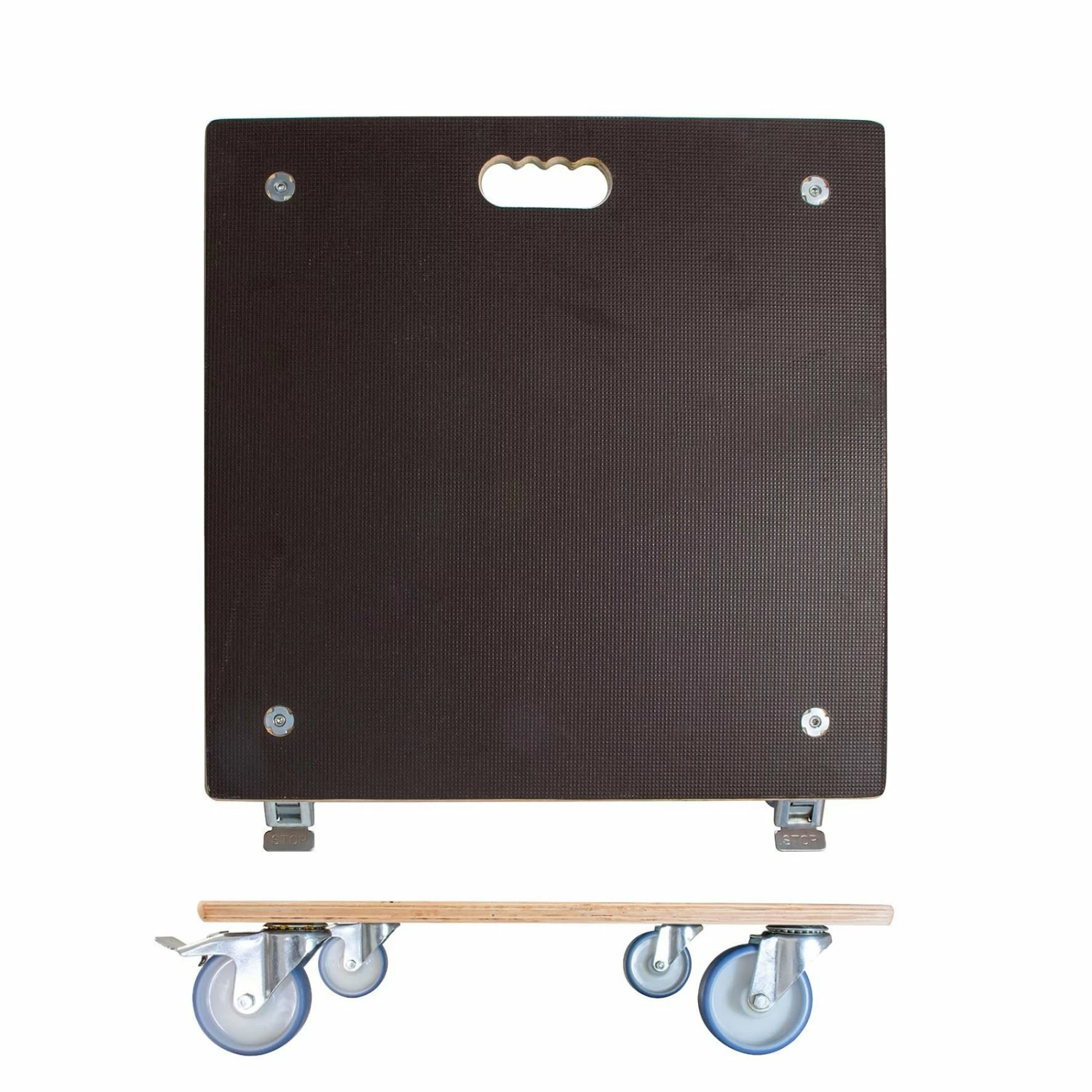 Multi Roller Maxi GRIP, 300 Kg Tragkraft, Holz, Ca. 58 X 58 X 15 Cm – Bild 3