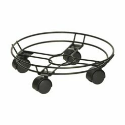 Wagner Multi Pflanzenroller Draht, Aus Schwarzem Stahl, Ø 30 Cm