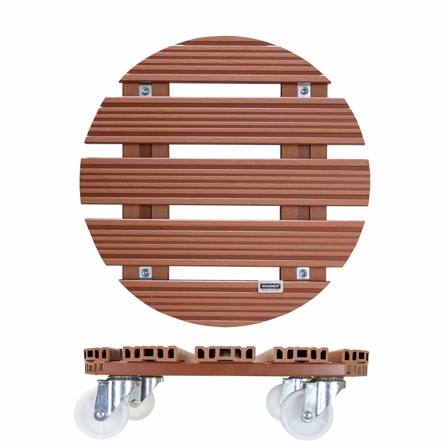 Multi Roller WPC, 150 Kg Tragkraft, Ca. 39 X 39 X 11 Cm – Bild 4