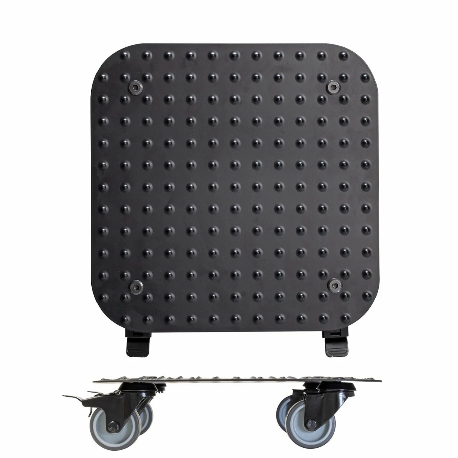 Pflanzenroller 'Alaska', Tragkraft 150 Kg, Anthrazit, Alu, 7 X 29 X 29 Cm – Bild 4