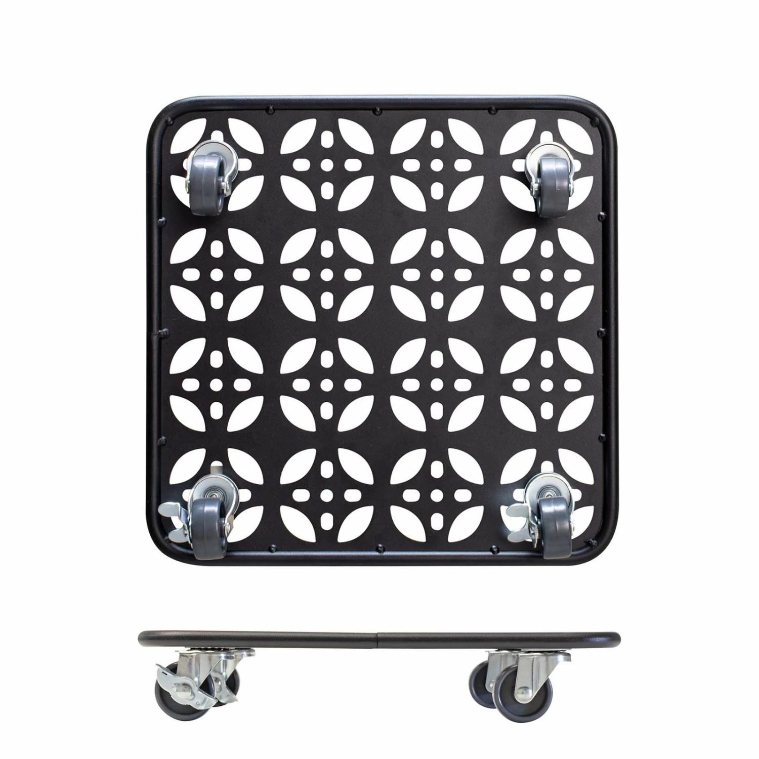 Pflanzenroller GH0936/0937, Tragkraft 80 Kg, Schwarz, Ø 30 Cm – Bild 5