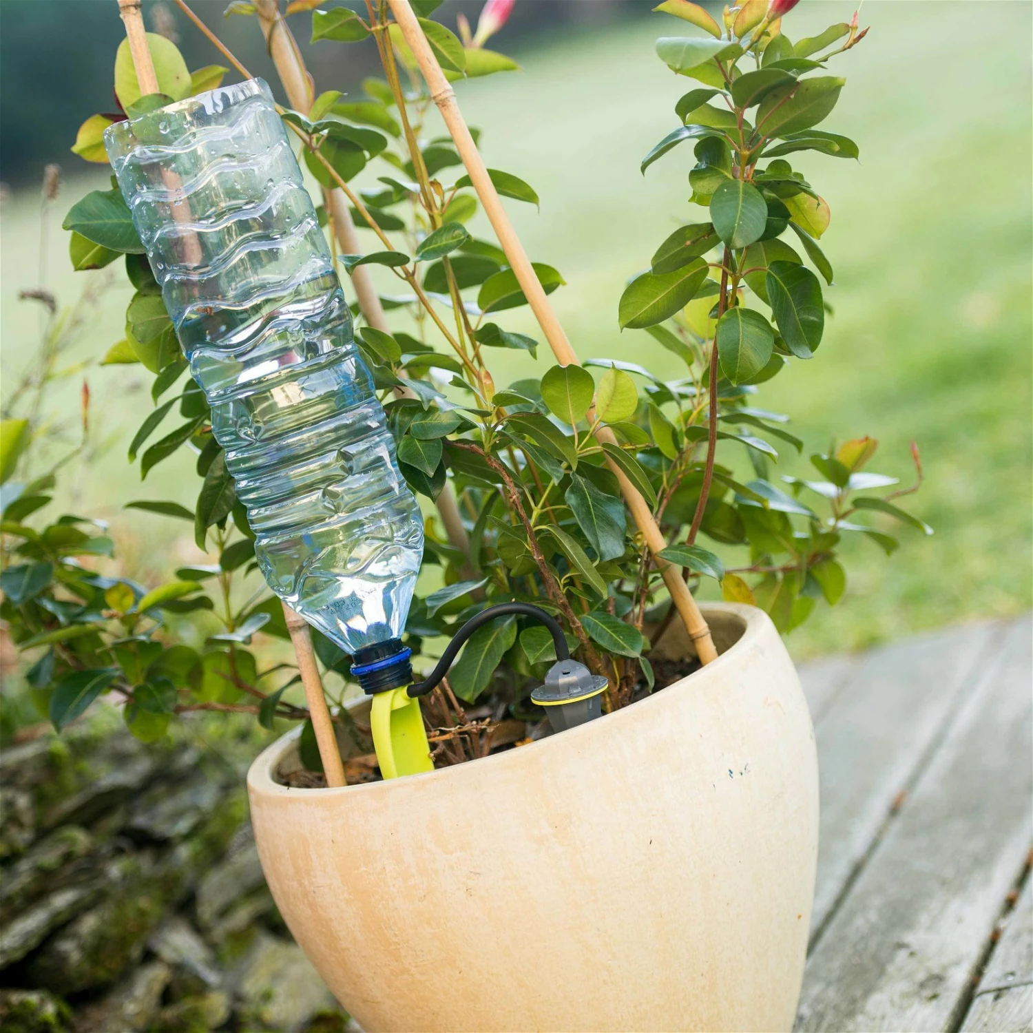 4er-Set Tropfbewässerungssystem Iriso + 1 Gratis, Für Töpfe, Kästen