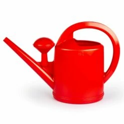 Stöckli Gießkanne, Rot, Mit Brausekopf, Kunststoff