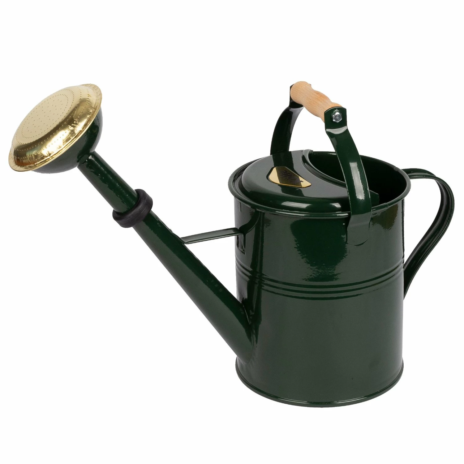 Zinkgießkanne Mit Kurzem Griff, Dunkelgrün, 5 Liter – Bild 2