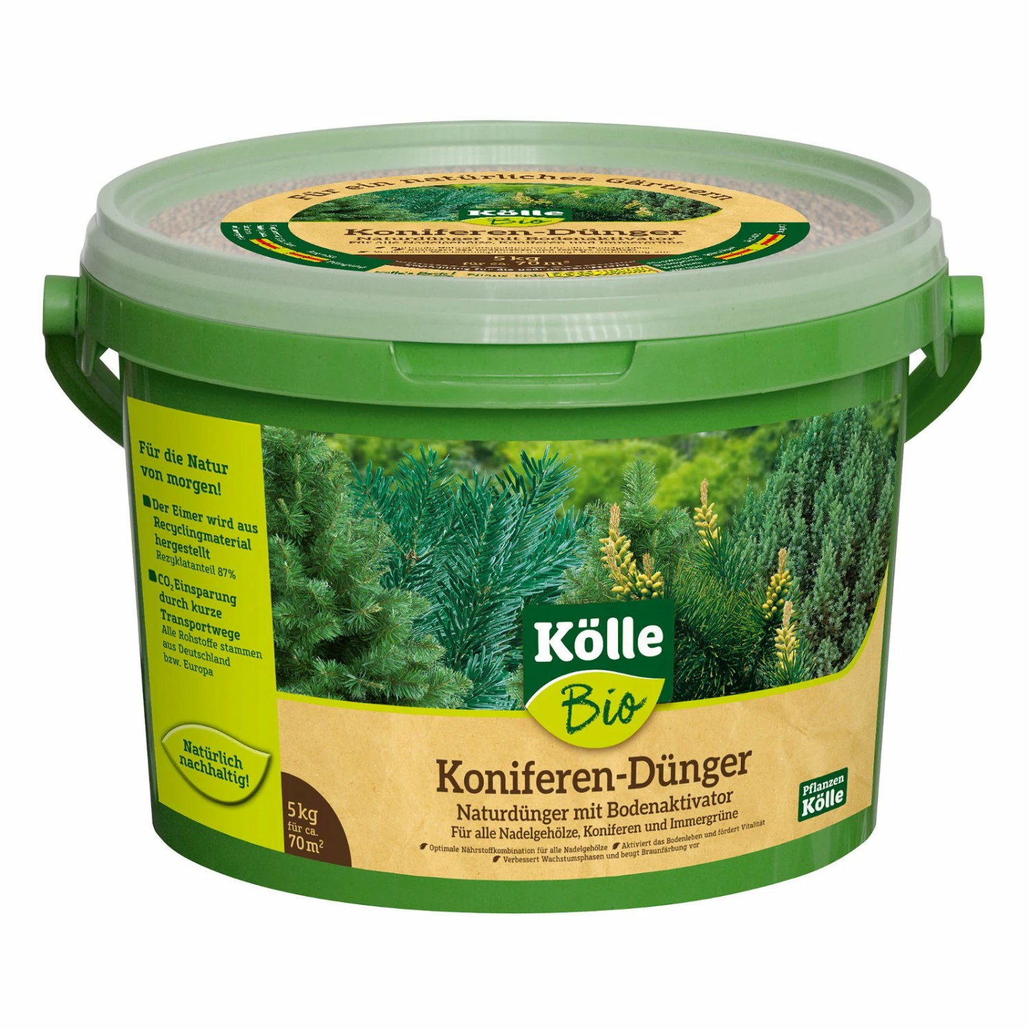 Kölle Bio Koniferendünger, 5 Kg Eimer