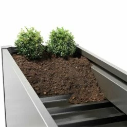 Biohort Zwischenboden Für Hochbeet 1x1, 98x100x3cm, Feuerverzinktes, Polyamid-einbrennlackiertes Stahlblech