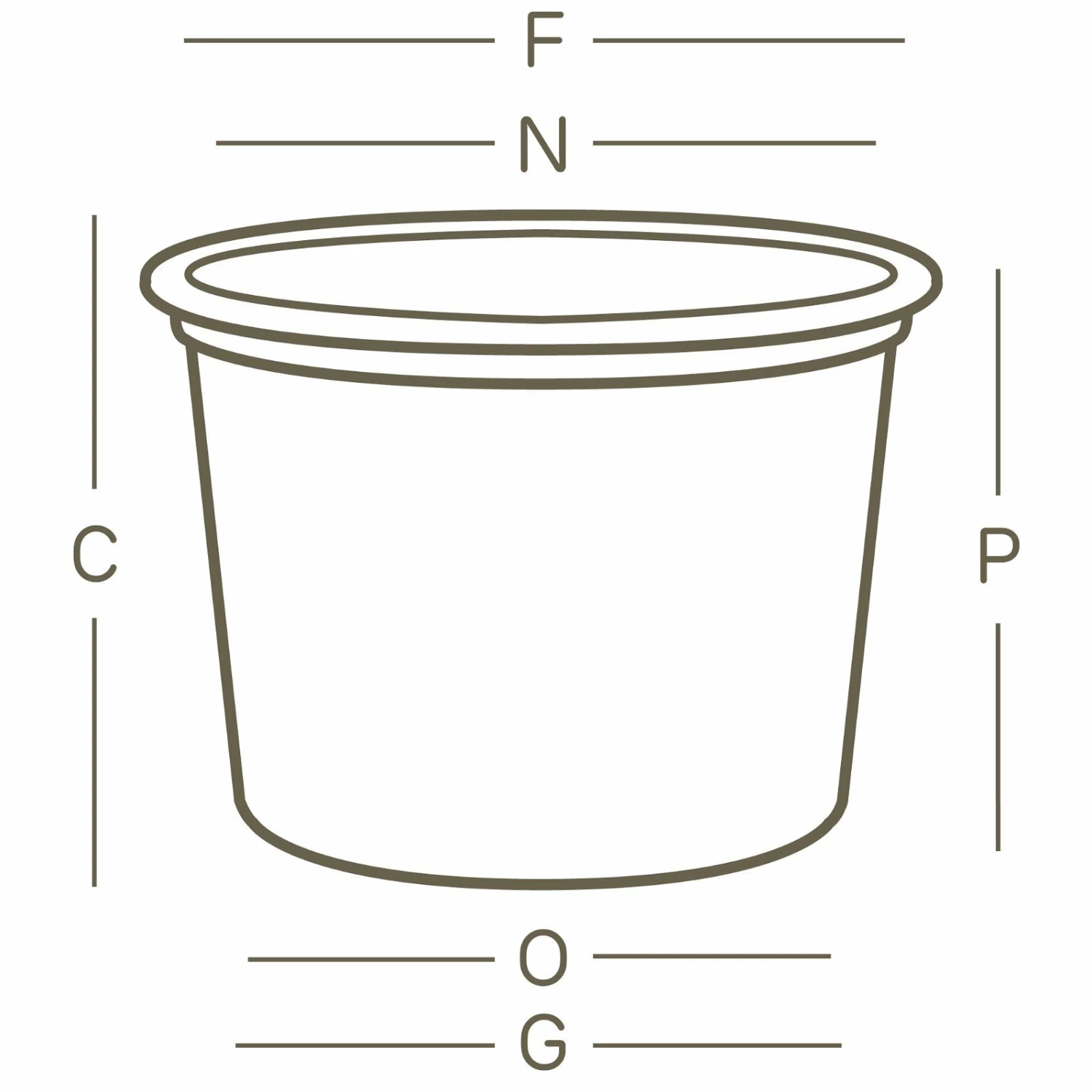 Pflanzkübel "Cilindro" Terra, Ø 90 Cm, Erdvol. 250 L – Bild 3