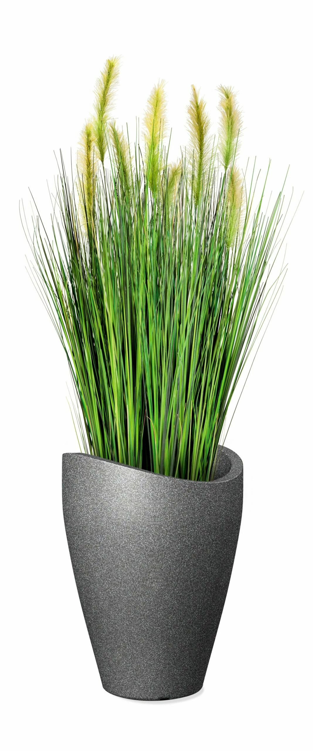 Pflanzgefäß 'Wave Globe High', Schwarz, Ø 30 X H 40 Cm – Bild 2