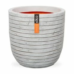 Pflanzgefäß Tutch Row, Elfenbein, Ø 35 X H 34 Cm