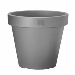 Kölle Pflanzgefäß Julie Steingrau, Ø Ca. 40 Cm, Höhe 35 Cm, Erdvol. 24 L