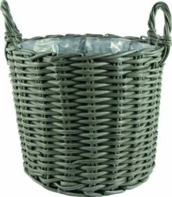 Kölle Pflanzkorb Mila, Grau, D 46 X H 34 Cm