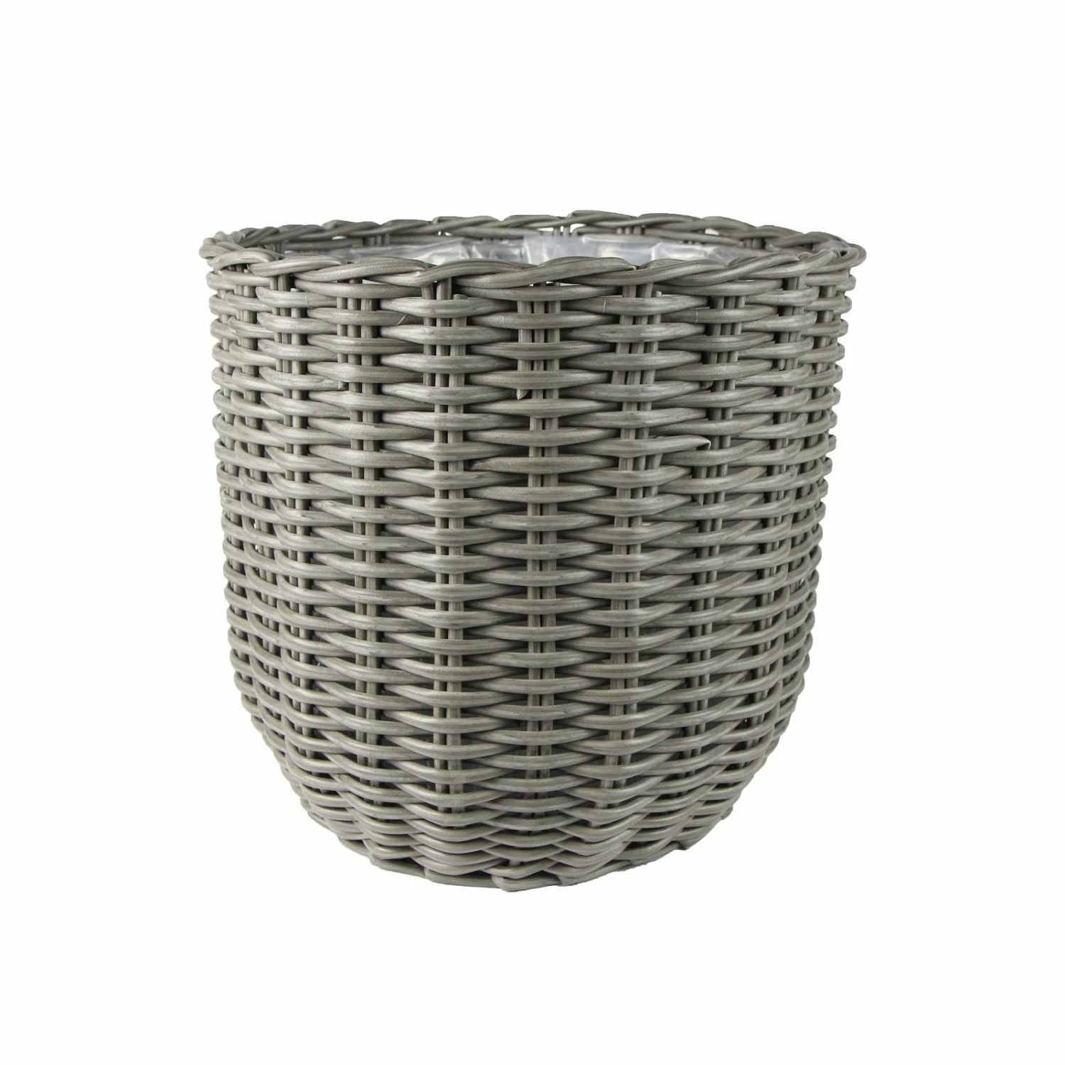 Kölle Pflanzkorb Jente, Grau, D 35 X H 30 Cm