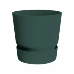 Pflanzgefäß „Greenville Round 25“ In Leaf Green Von Elho