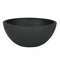 Pflanzschale Graphit Ella, Anthrazit, Ø 24,5 X H 10 Cm