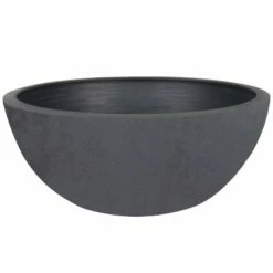 Pflanzschale 'Basalt Up', Anthrazitgrau, Ø 29,5 X H 12 Cm