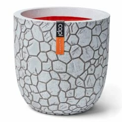 Pflanzgefäß 'Clay', Elfenbein