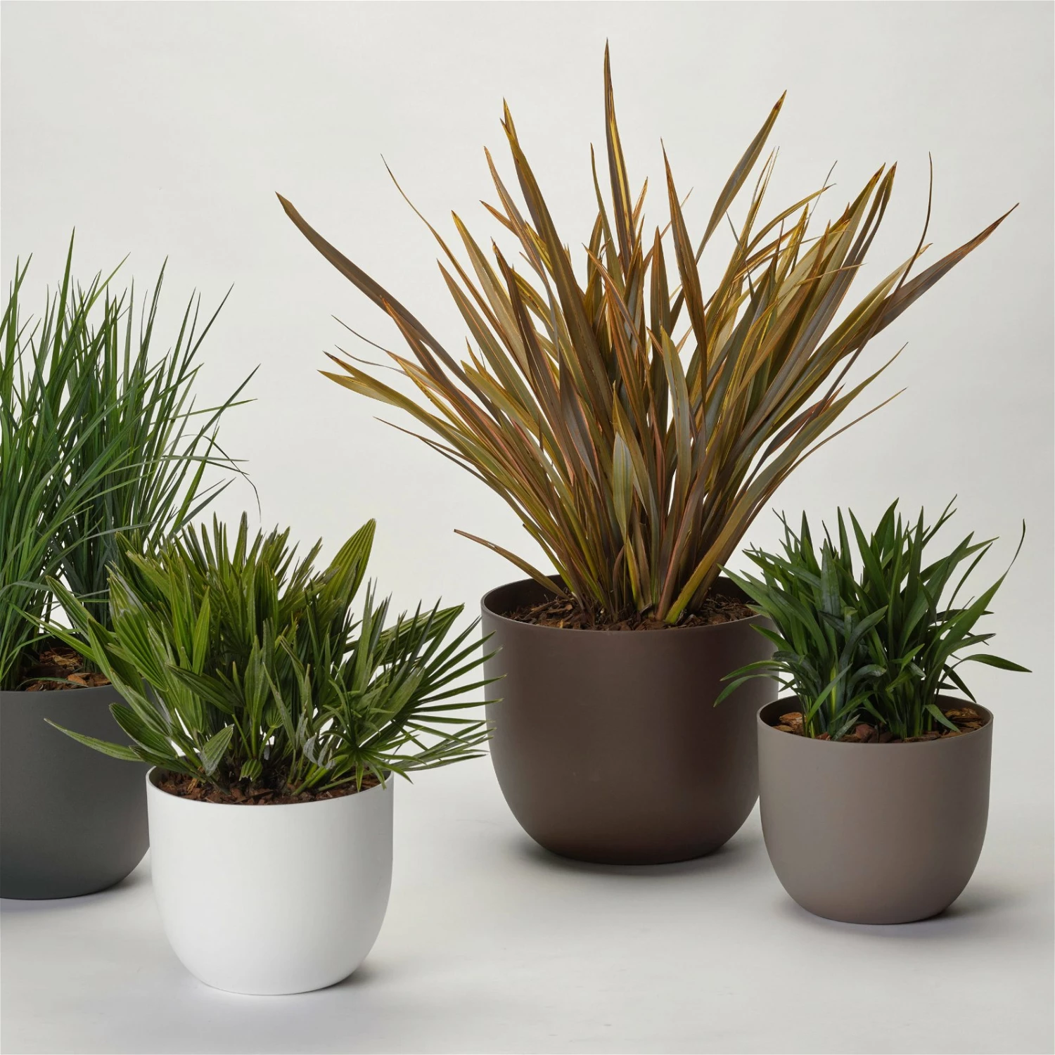 Pflanzkübel 'Rio', Weiß, Ø 39 X H 32,5 Cm – Bild 5