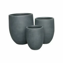 Kölle Pflanzgefäß "Dongola" In Granit, Aus Clayfibre, Frostsicher, Leicht