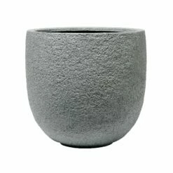 Pflanzgefäß Rock Line Farnham, Granitgrau, Ø 35 X H 32 Cm