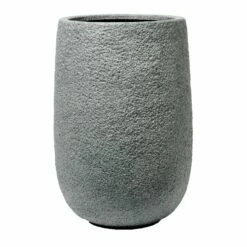 Pflanzgefäß Rock Line Lenham, Granitgrau, Ø 35 X H 53 Cm
