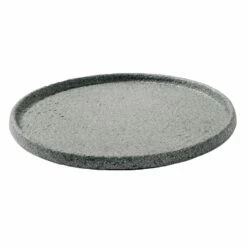 Untersetzer Rock Line Rainham, Granitgrau, Ø 25 X H 2 Cm