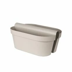 Balkonhängekästen Be Up Duo, Sand, 50 Cm, 18 Liter