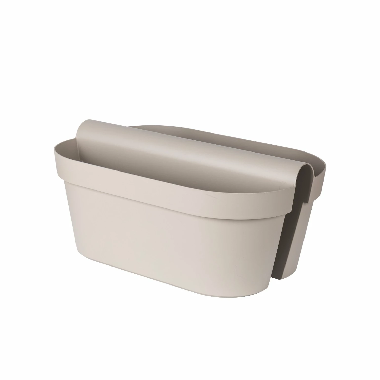 Balkonhängekästen Be Up Duo, Sand, 50 Cm, 18 Liter