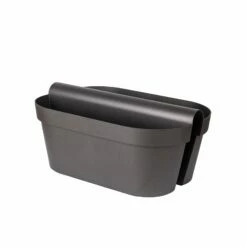 Balkon-Pflanzkasten „Be Up Duo“ In Der Farbe Anthrazit, 50 Cm / 18 Liter