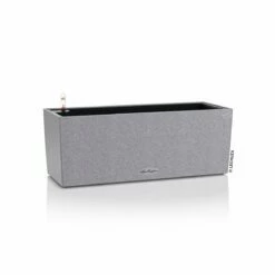 LECHUZA Balconera Stone All-in-One Set'grau, 50 X 19 X 19 Cm