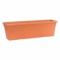 Blumen- & Bewässerungskasten 'Mediterran', Terra, L 60 X B 19,5 X H 17 Cm