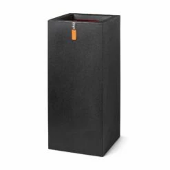 Capi Europe Pflanztrog, Planter Jay, Schwarz, Kunststoff, 36 X 36 X 79 Cm, 96 L