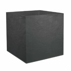 Pflanztrog 'Volcania Dado', Anthrazit, Kunststoff