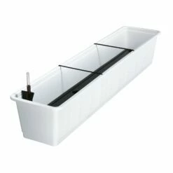 Bewässerungskasten 'Aqua Green', Weiß, Kunststoff, Mit Wasserstandsanzeiger