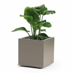 Pflanzkasten 'Kebe', Taupe, 35 Liter, 39,5 X 39,5 X 39,5 Cm