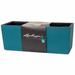 LECHUZA Balkonkasten 'Balconera Color 50', Petrolblau, 50 X 19 X 19 Cm