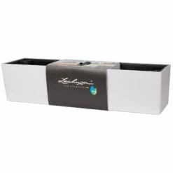 LECHUZA Balkonkasten 'Balconera Color 80', Lichtgrau, 80 X 19 X 19 Cm