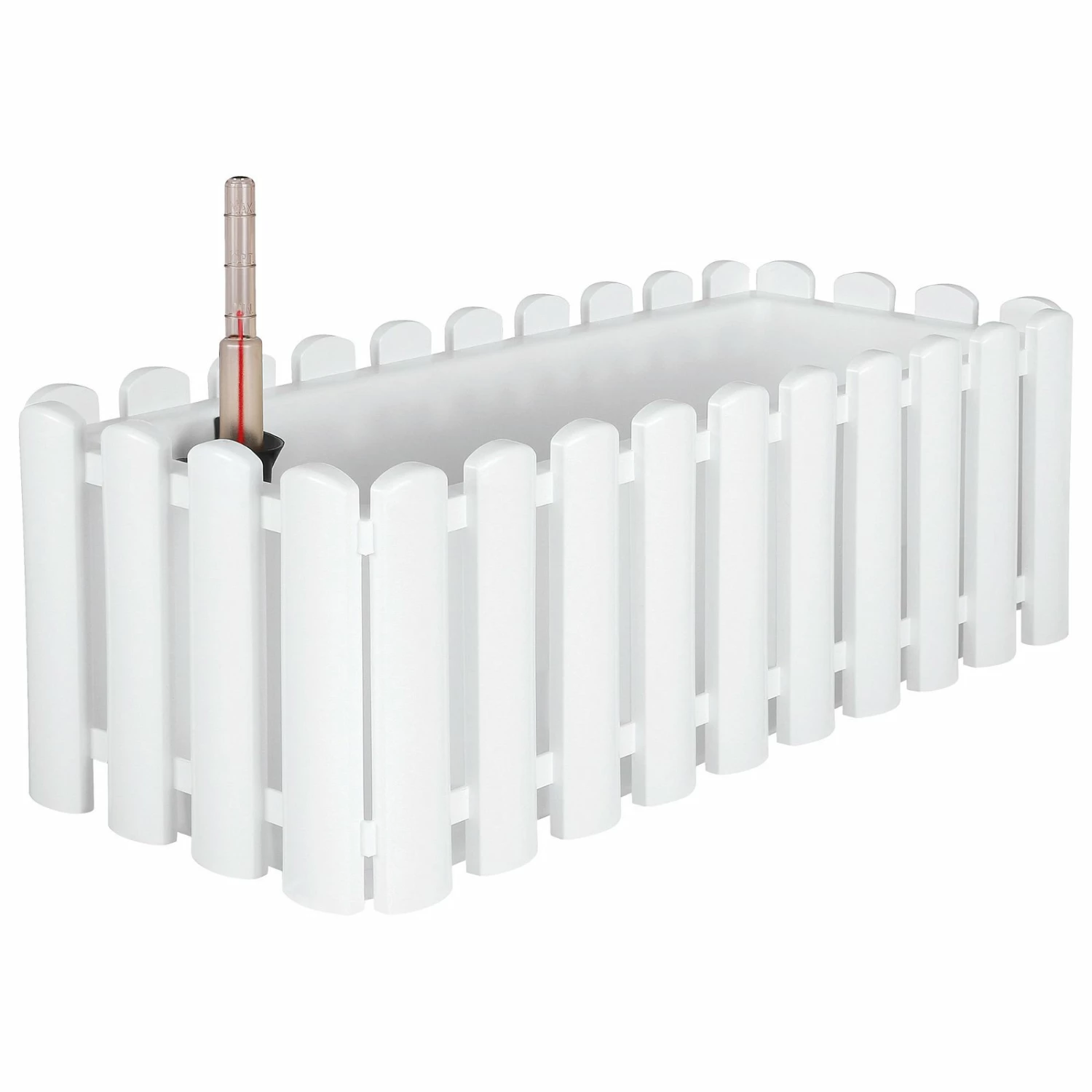 Bewässerungsblumenkasten 'Aqua Palido', Weiß, L 47 X B 19,5 X H 17 Cm