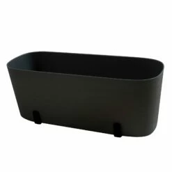Blumenkasten 'Tera Paros Kit 50', Schwarz, 50 X 17 X 19 Cm