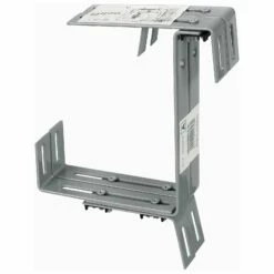 Blumenkastenhalter Aus Bandeisen, Grau