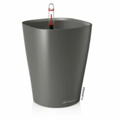 Lechuza Deltini Premium, Anthrazit-metallic, All-in-One-Set